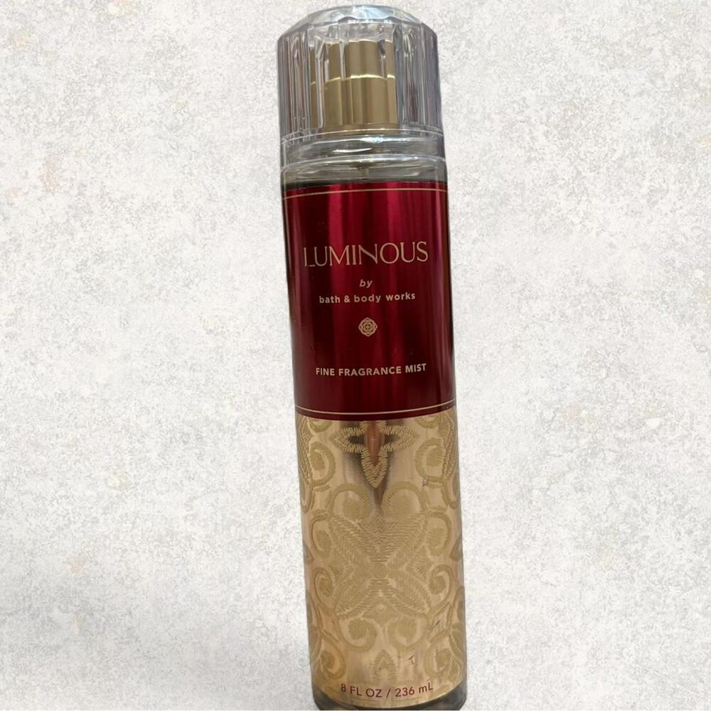 Bath & Body Works Luminous Discontinued Fine Fragrance Mist in a 8 fl oz bottle